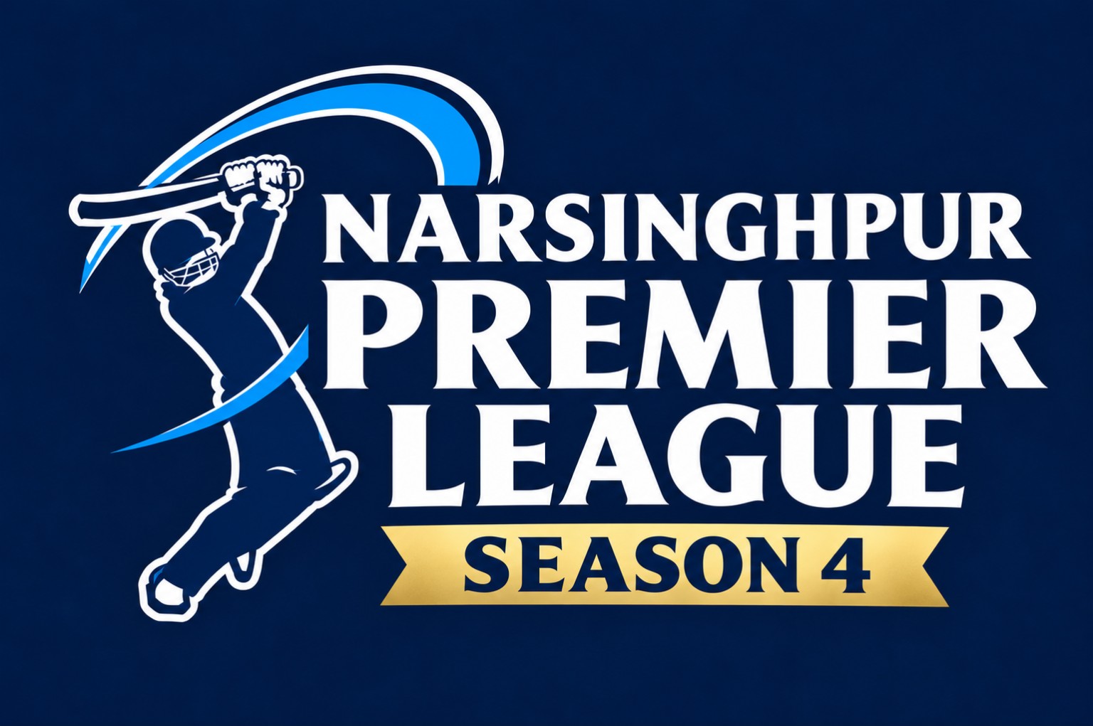 Official Narsinghpur Premier League Season 4 logo